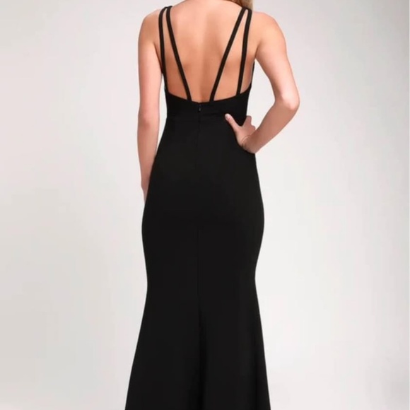 Lulus Backless Maxi Dress Black Size XS - Picture 5 of 5